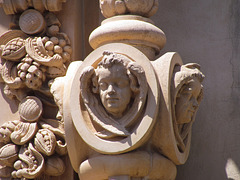 Detail of Casa del Prado Ornamentation