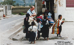 1988 Ecuador Otavalo Sales Girls