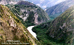 1988 Ecuador Valley of the Volcanos Scenery