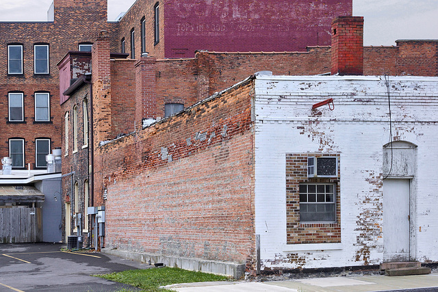 The Rear of the Former Gould Hotel – Viewed from Mynderse Street, Seneca Falls, New York