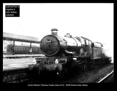 Great Western Railway Castle class 4-6-0 locomotive - no. 5089 - Westminster Abbey