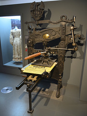 Leipzig 2013 – Stadtgeschichtliches Museum – Old printing press