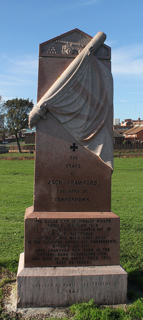 Headstone of Jack Crawford