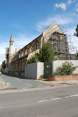 Saint Alban's Church, Retford, Nottinghamshire (Burnt in an arson attack in  2008)