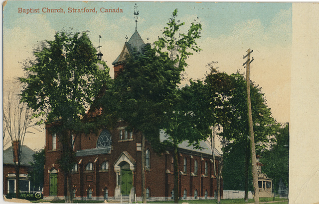 103,432 - Baptist Church, Stratford, Canada.