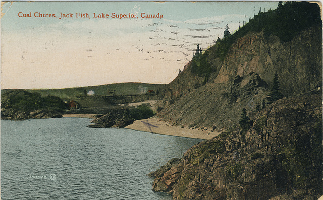 Coal Chutes, Jack Fish, Lake Superior, Canada