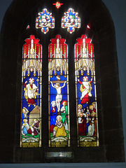 bridport church, dorset; c19 glass by e. baillie 1851