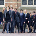 The student procession