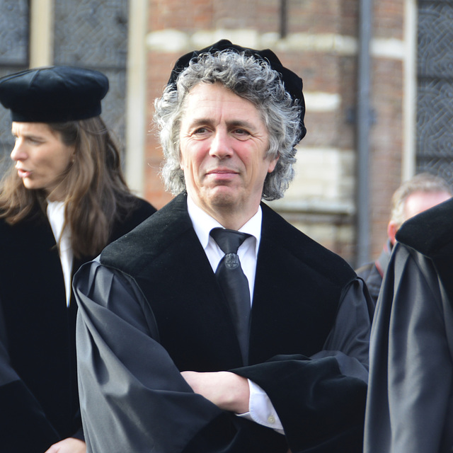 Prof. Voermans of the Law Faculty