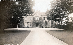 Brome Hall, Suffolk (Demolished c1963) - Entrance Facade