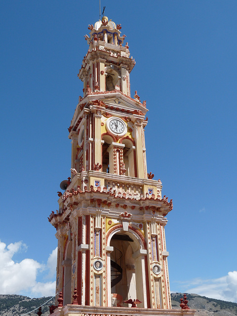 Clocktower- Panormitis Monastery of Michael the Archangel