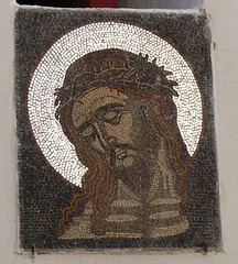 Mosaic at Panormitis Monastery of Michael the Archangel