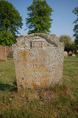 Memorial to Mary Gough, Yoxford Churchyard, Suffolk