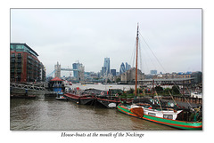 Houseboats at the Neckinge - London  - 23.9.2013