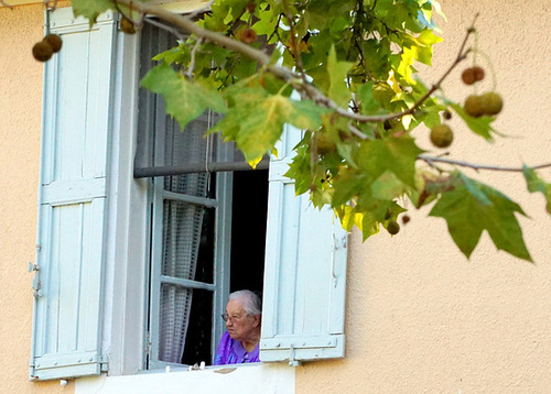 Ipernity Woman In Window By Scribegirl