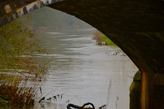 River Trent at Wheatmans Bridge, Little Haywood