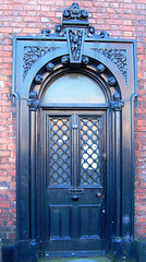 Doorway, No 15. Birch Terrace, Hanley, Stoke on Trent (Apparently due for demolition)