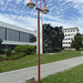 Leipzig 2013 – Street lantern on the University’s sports ground
