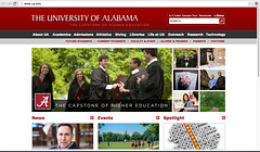University Of Alabama website