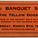 The Yellow Dogs Will Gnaw at the Ancient Relic, 1923