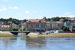 Meißen 2013 – View of Meißen and the mouth of the river Triebisch