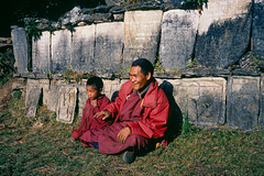 Happy monk