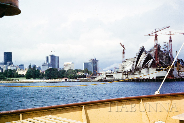 Sydney Opera House - way back!