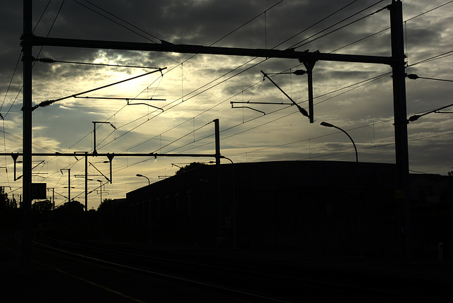 Early Morning at Bayeux Train Station - Sept 2010
