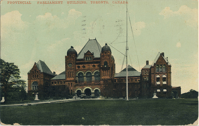 Provincial Parliament Building, Toronto, Canada