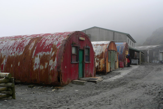 Old Nissen huts