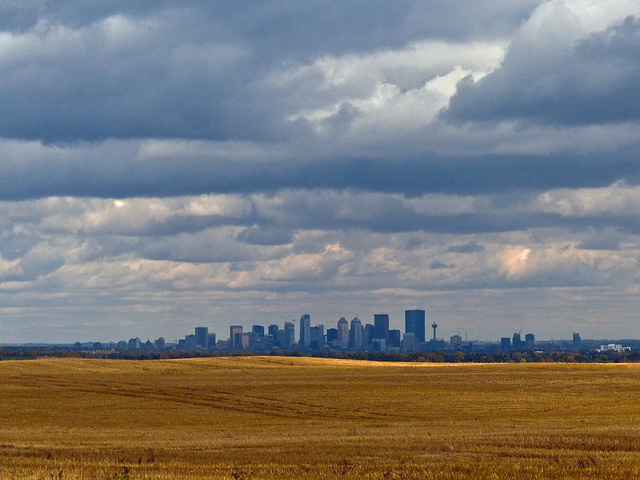 Downtown Calgary from the SW