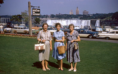 Modeling Handbags at Niagara Falls, 1960