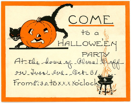 Come to a Hallowe'en Party