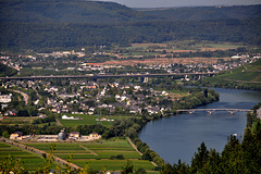 Holiday 2009 – View of Riol and the Moselle river