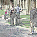 Le cortège des touristes - La Cathédrale Notre Dame de Bayeux - Sept 2010