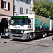 Mercedes-Benz delivery truck of Scharzwald Sprudel