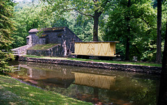 Glaze Mill and Freight Car
