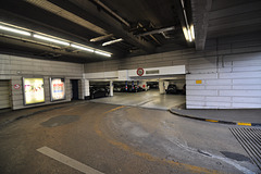 Entrance to a parking in Aix-la-Chapelle