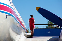 IL18 Flight attendant
