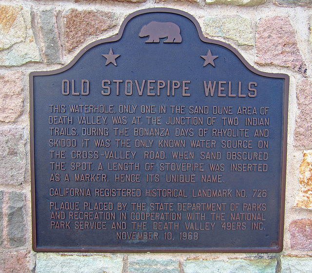 Old Stovepipe Wells (1928)