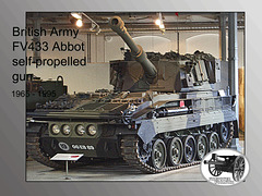 British FV433 Abbot self-propelled gun  -Firepower - Woolwich - 25.7.2007