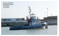 Survey ship Adurni - Newhaven - 18.10.2013