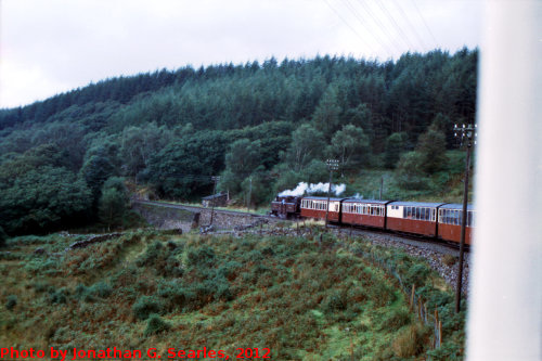 Ffestiniog Railway, Picture 7, Edited Version, Gwynedd, Wales (UK), 2012