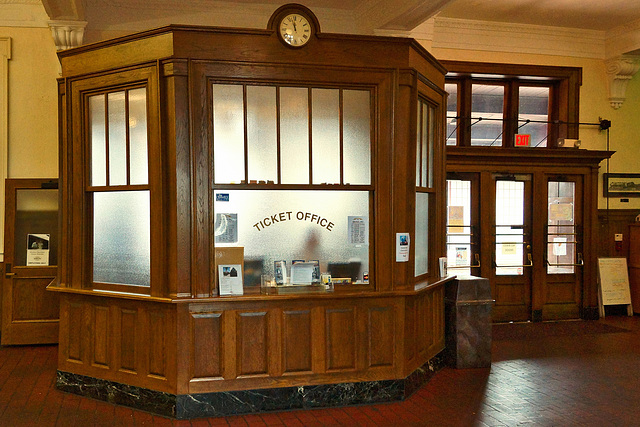 The Ticket Office – Railway Station, Cumberland, Maryland