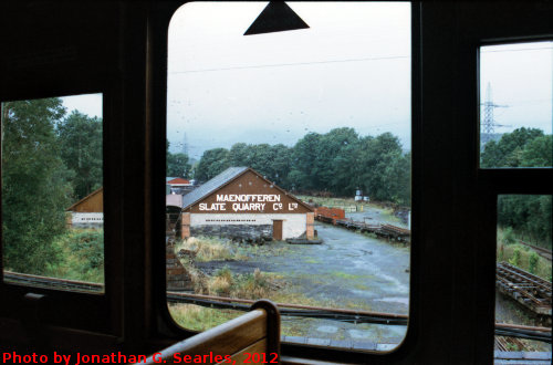 Ffestiniog Railway, Picture 20, Edited Version, Minffordd, Gwynedd, Wales (UK), 2012