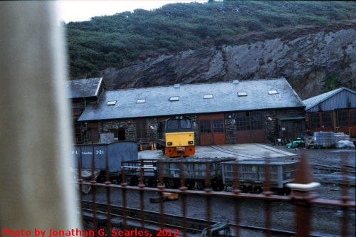 Ffestiniog Railway, Picture 21, Edited Version, Boston Lodge, Gwynedd, Wales (UK), 2012