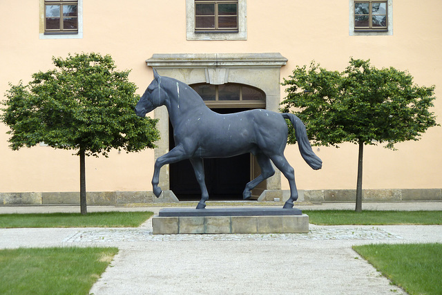 Moritzburg 2013 – Horse statue