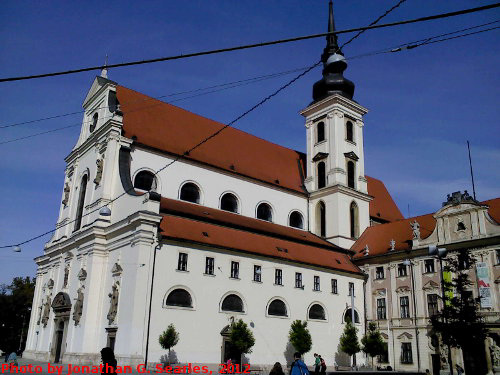 Church of St. Thomas, Brno, Moravia (CZ), 2012