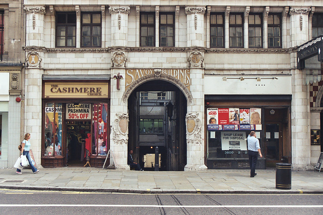 Savoy Buildings in London