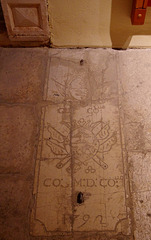 carved flagstone, 1792